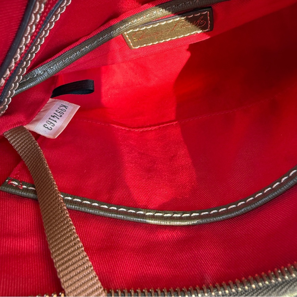 Dooney & Bourke Green Plaid Women's Shoulder Bag - Picture 10 of 10